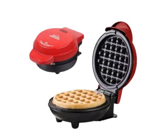 Mini Wafflera 12cm roja HEMW-68R HOME ELEMENTS