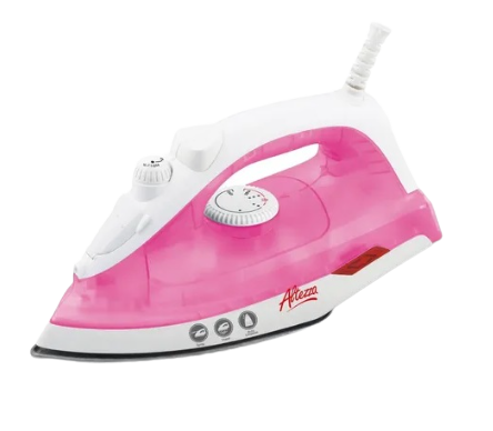 Plancha ALTEZZA vapor 1000W rosada ASI 200