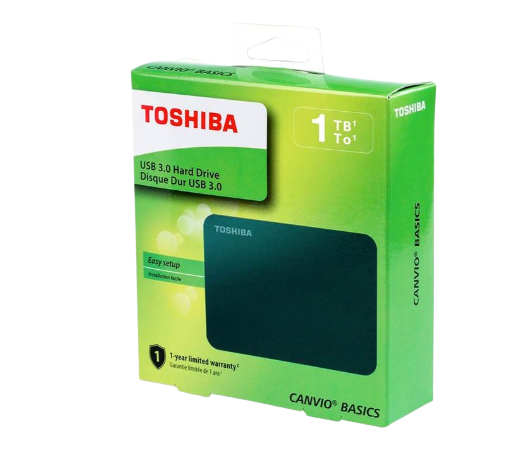 Disco Duro TOSHIBA 1TB Canvio Basic