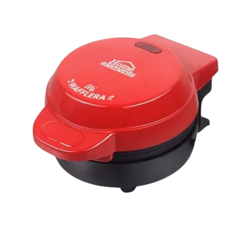 Mini Wafflera 12cm roja HEMW-68R HOME ELEMENTS