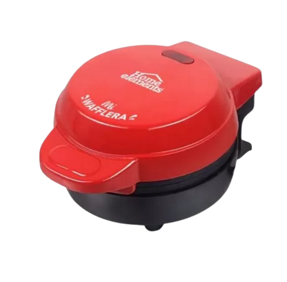 Mini Wafflera 12cm roja HEMW-68R HOME ELEMENTS