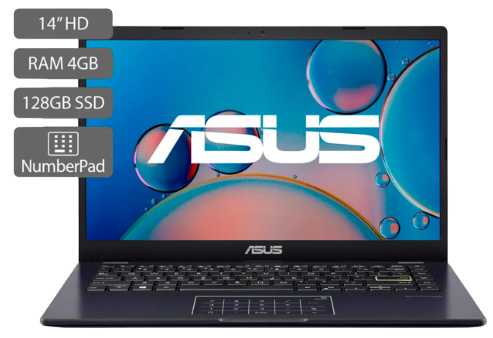 Portátil ASUS CELERON 4020 4GB 128 DISCO DE ESTADO SOLIDO