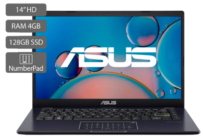 Portátil ASUS CELERON 4020 4GB 128 DISCO DE ESTADO SOLIDO