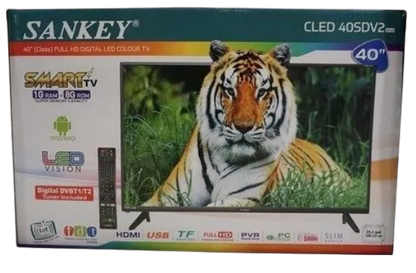 Televisor  SANKEY 40 Pulgadas Smart TV Cled-40sdv2