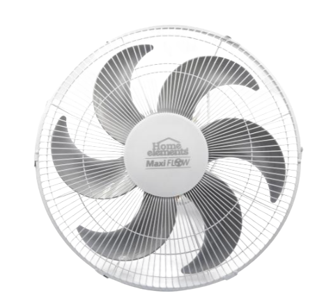 Ventilador techo loco de 18 pulgadas Home Elements Maxi Flow rejillas metálicas