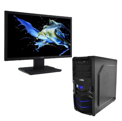 Computador de mesa POWER INTEL PENTIUM GOLD G5420 con Monitor Acer 20"