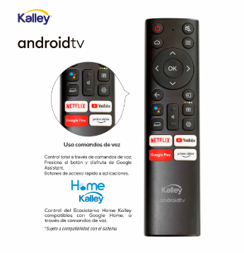 Televisor KALLEY 43 Pulgadas ATV40FHD Full HD  SMART TV