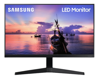 Monitor SAMSUNG de 27 pulgadas plano sin bordes LF27T350FHLXZL