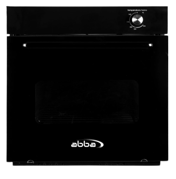 Horno de empotrar ABBA 55cm Gas Propano HGE20V N