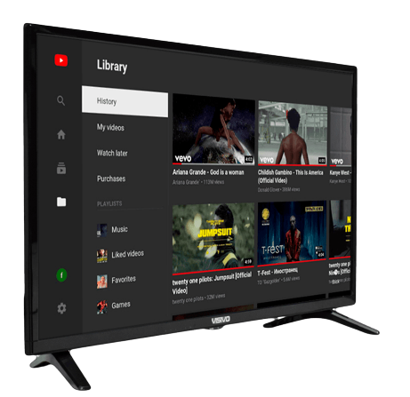 Televisor VISIVO LED Full HD LINUX 40 Pulgadas  SERIED40 VTL-HD4042SLT