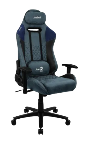 Silla gamer AEROCOOL DUKE STEEL BLU