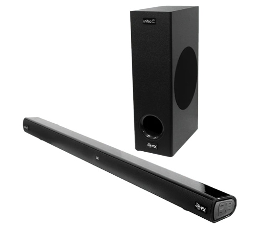 Barra de sonido con subwoofer 2.1 UNITEC