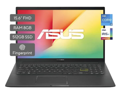 Portátil ASUS Vivobook Intel Core i5 1135G7 8 GB 512 GB SSD Lector de huella